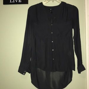 H&M button down blouse